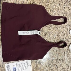 Lululemon Burgundy align tank